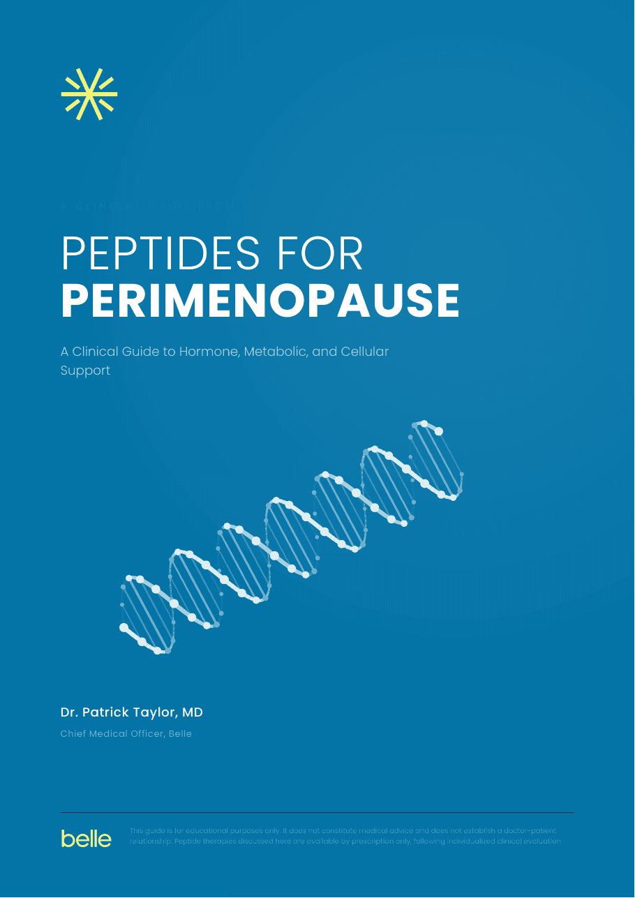 Cover of the Peptides for Perimenopause guide